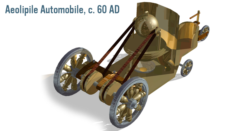 Illustration for article titled The Greeks Had The Technology To Build A Car in 60 A.D.
